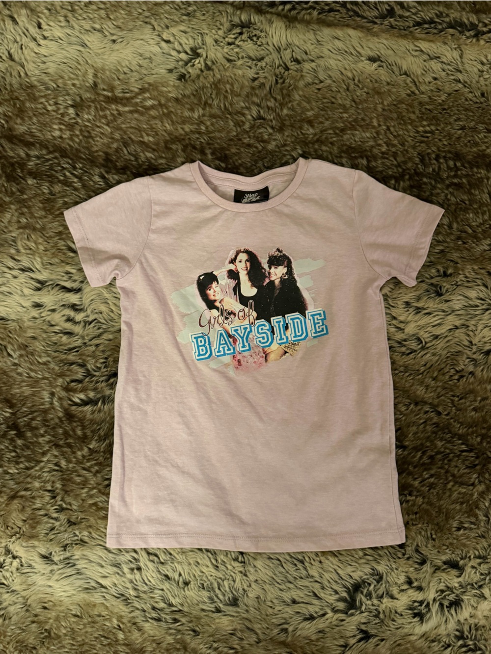 Cotton On Pink Graphic 'Bayside' Short Sleeve Tee